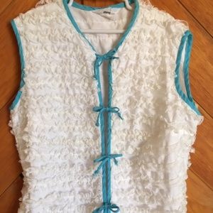 1960's Ruffle Vest